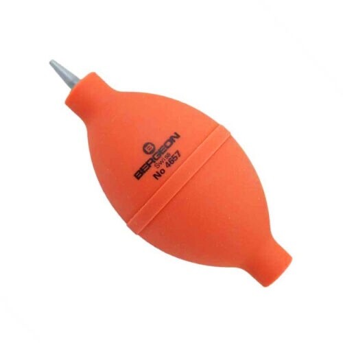 Bergeon 5733 Hurricane Dust Pump – Swiss-Made Rubber Blower For Watch & Lens Cleaning