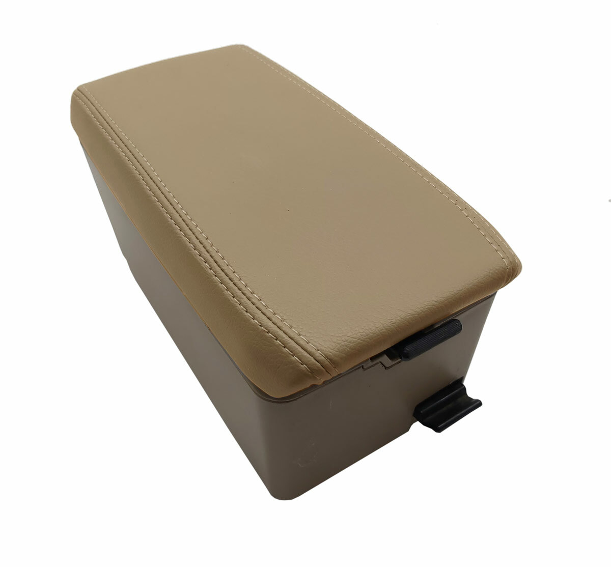 Fits 2003-2008 Forester XT Vinyl Leather Center Console Lid Armrest Cover Beige