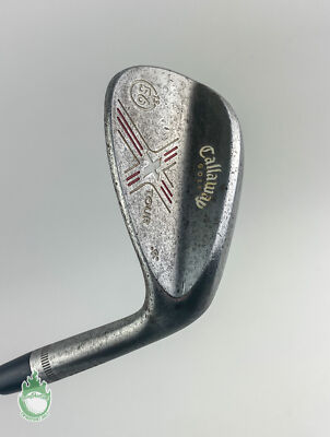 Used RH Callaway X-Tour Forged Slate Wedge 56*-13 Wedge Flex