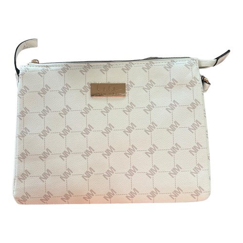 Nicole Miller Coral/Papaya Vegan Leather Handbag Shoulder Bag