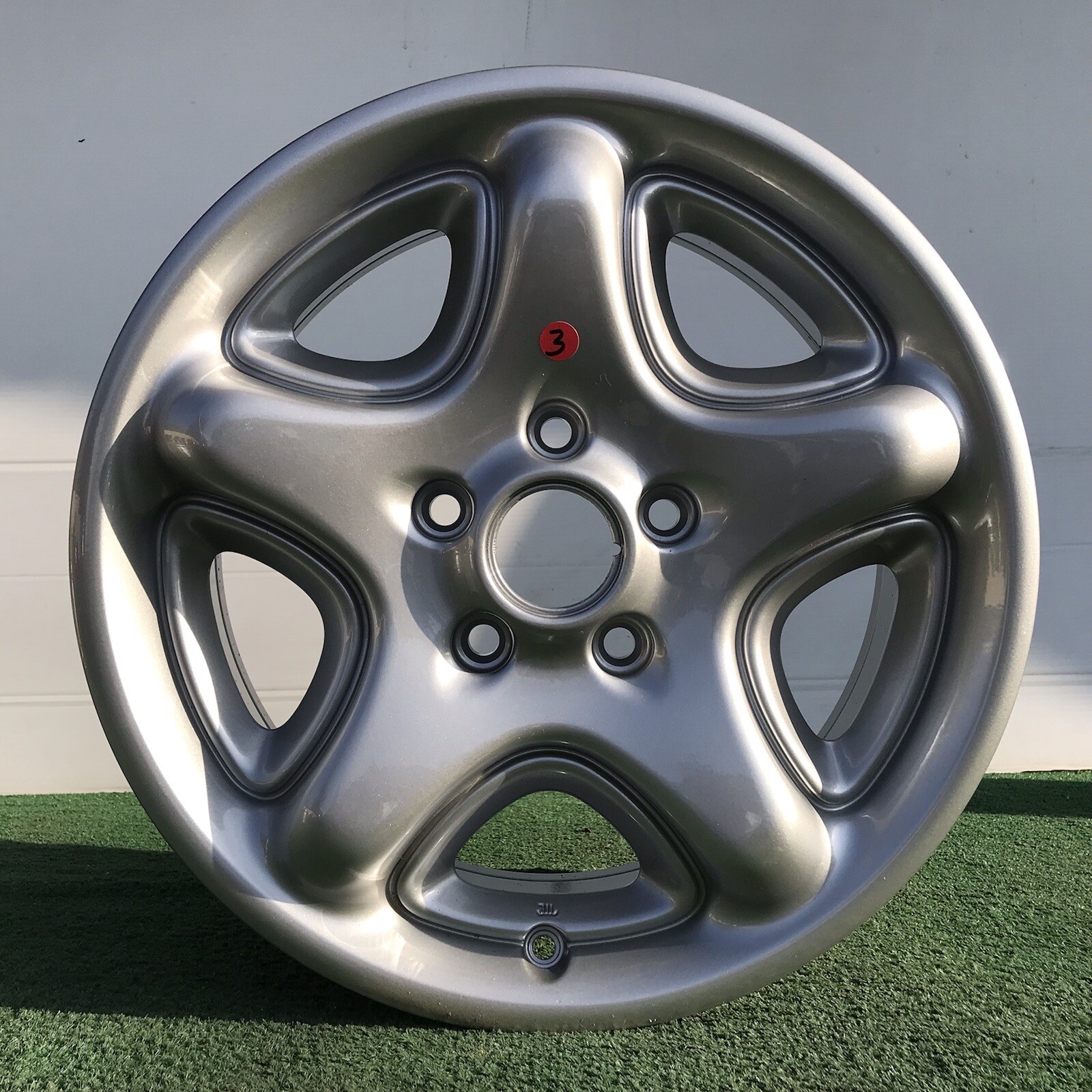 BENTLEY ARNAGE 17" SILVER GENUINE FACTORY ORIGINAL OEM WHEELS RIMS SET NO CAP