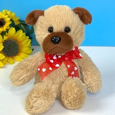 Adorable Dan Dee Puppy Dog 9.5" Hearts Valentines Day Plush Stuffed Animal Toy