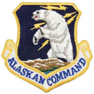Air Force Patch Alaskan Command - color