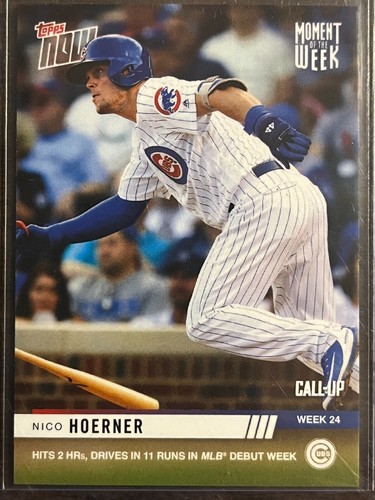 2019 Topps Now MOW-24 Nico Hoerner
