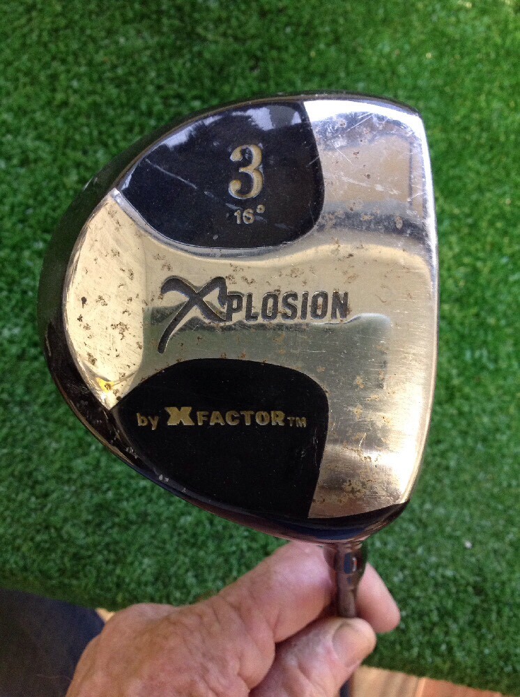 X Factor Xplosion Fairway 16* 3 Wood Regular Graphite | eBay
