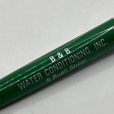 VTG Ballpoint Pen B & B Water Conditioning Servisoft Bath New York