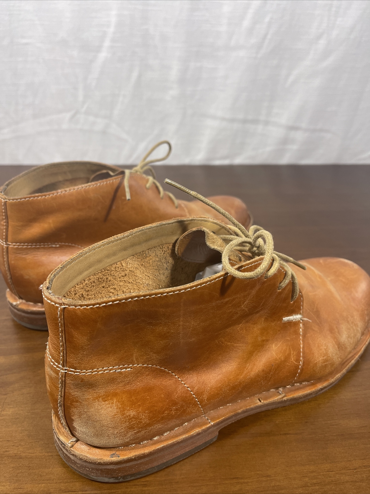 Men’s Cole Haan Glenn Chukka Boots (11) Camel Brown eBay