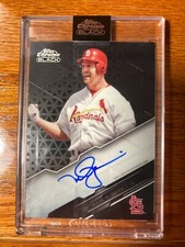2020 Topps Chrome Black MARK MCGWIRE #CBA-MMC AUTO Cardinals