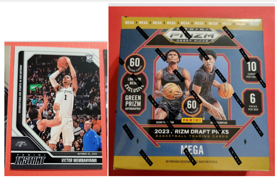 Victor Wembanyama ROOKIE CARD 2023 PRIZM DRAFT PICKS BASKETBALL