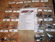 1965 Pontiac Gto Lemans Interior Screw Kit 326 455
