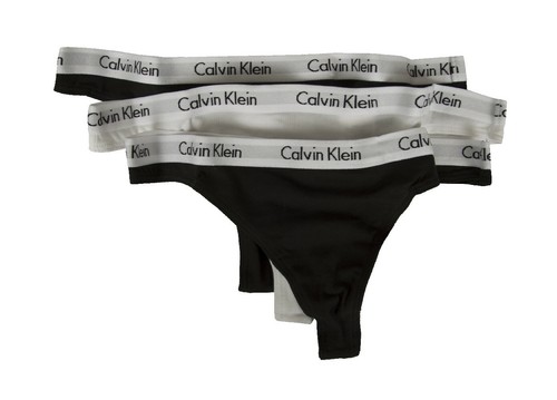 Pack 3 women's brief slip tripack woman underwear CK CALVIN KLEIN item QD3587E T - Bild 7 von 92