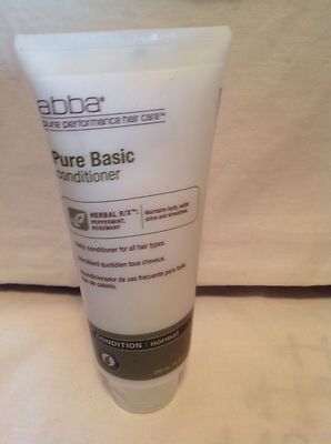 Abba Pure Basic Conditioner, 6.76 oz - UNISEX - LOT OF 2 