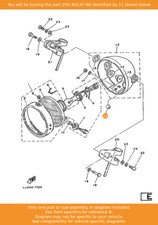 YAMAHA Bolt, Special, 1M1-84137-60 OEM XT250 DT125MX DT50M AG200 AG200FAG200FK