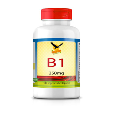 Get UP  Vitamin B1 (Thiamin) 250mg, 180 Kapseln