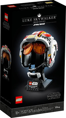 LEGO STAR WARS Luke Skywalker Red Five Helmet (75327) RETIRED BRAND NEW SEALED