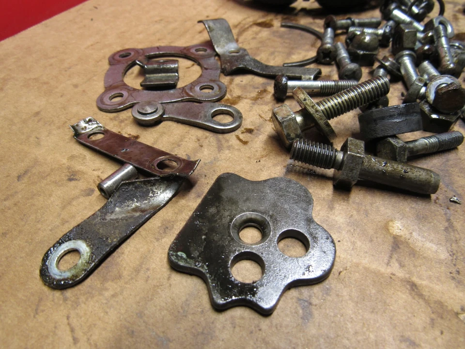 1968 Honda CB160 E Misc. Engine Hardware Screws Bolts Nuts - Image 3 of 4