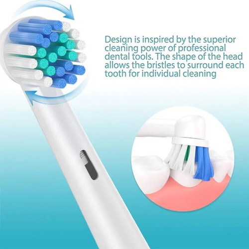 20PCS Electric Toothbrush Heads Replacement For Oral B Braun Models Series AU - Picture 4 of 17
