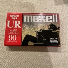 Maxell UR-90 Normal-Bias Cassette Tapes 108510 