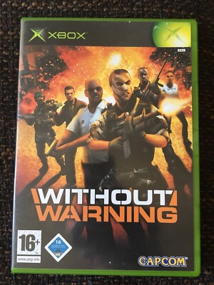 Without Warning (Microsoft Xbox, 2005, DVD-Box)