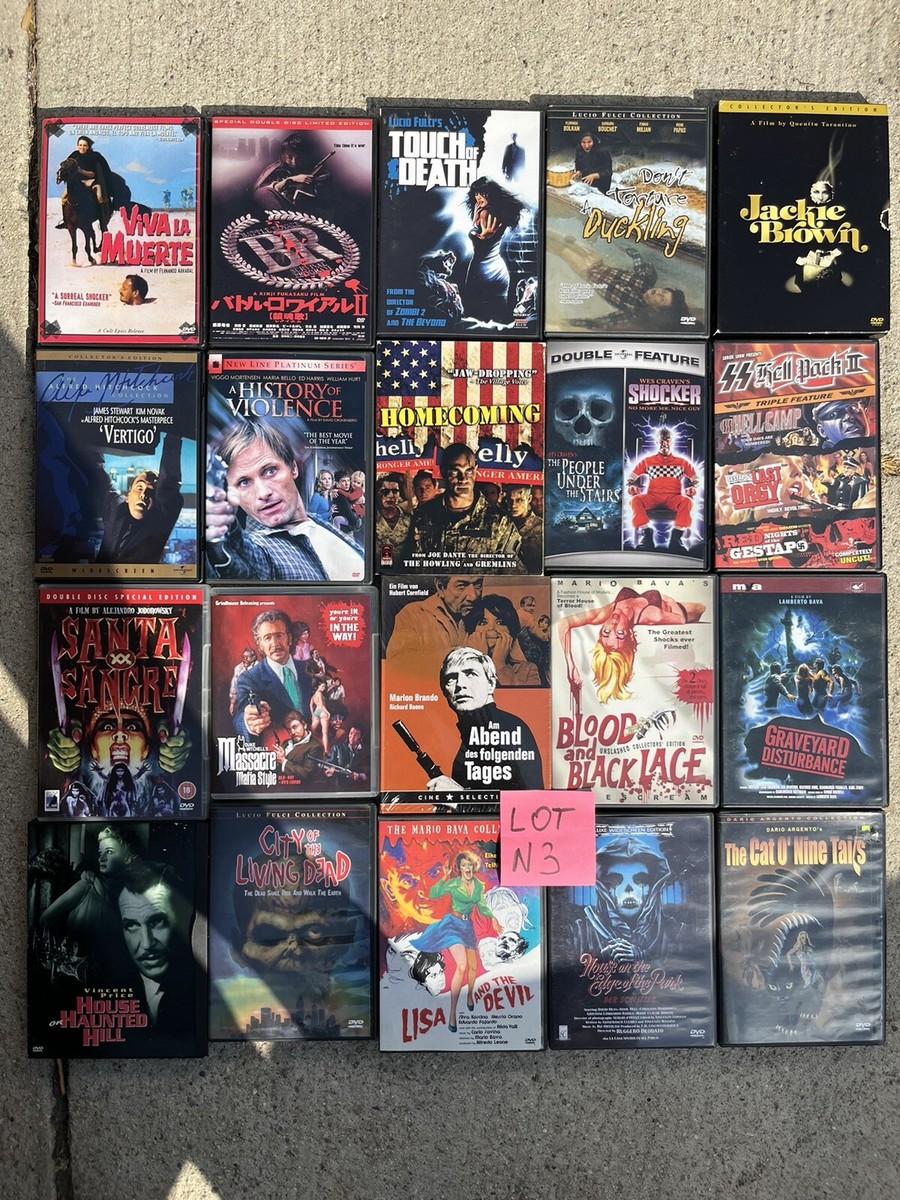 Set Of 20 Horror Movies DVD ($30 EACH LOT) | eBay