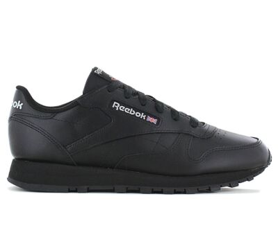 Reebok Classic Leather (W) - Damen Sneaker Schwarz 100008497 Freizeit Schuhe NEU