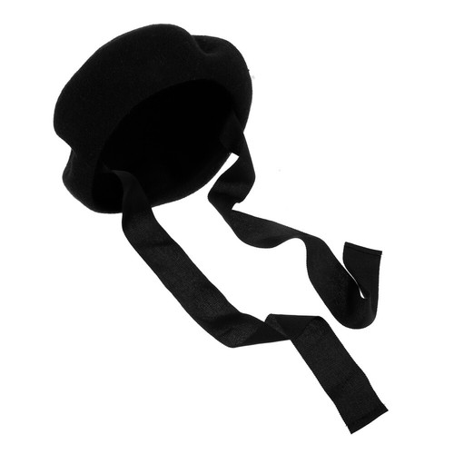 Kids Beret Hat Fashionable Beret Hat Woolen Beret Hat Kids Hair Accessory Small - Picture 4 of 12