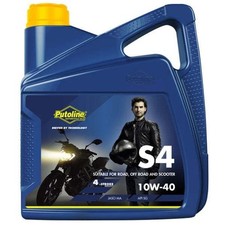 Putoline S4 10w40 Mineral Motorcycle Oil 4T 4L Scooter ATV Quad 4 Litre 7.50 per litre