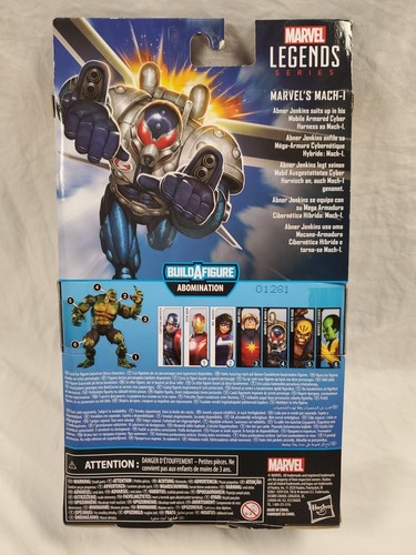 Hasbro Marvel Legends Series Gamerverse - Mach-I 6in. Action Figure (E9185) - Picture 3 of 3