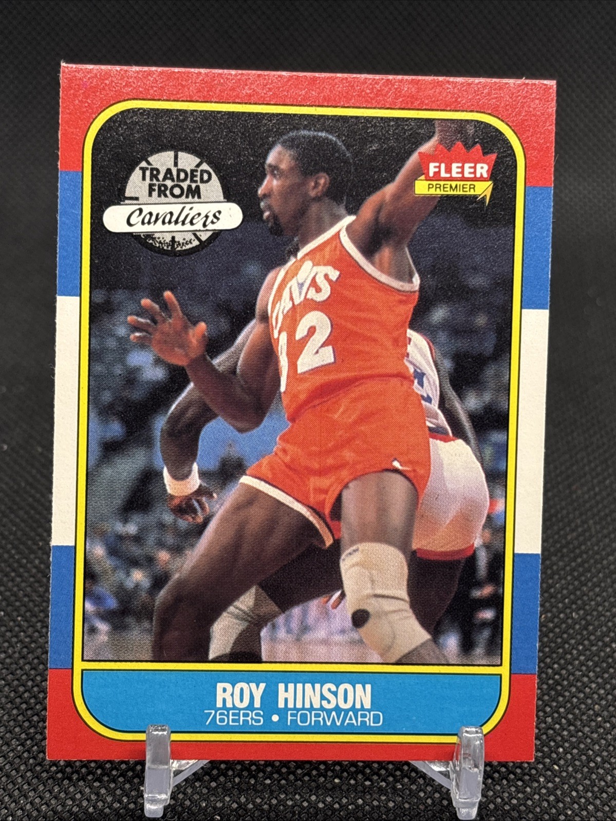 1986-87 Fleer - Roy Hinson #46