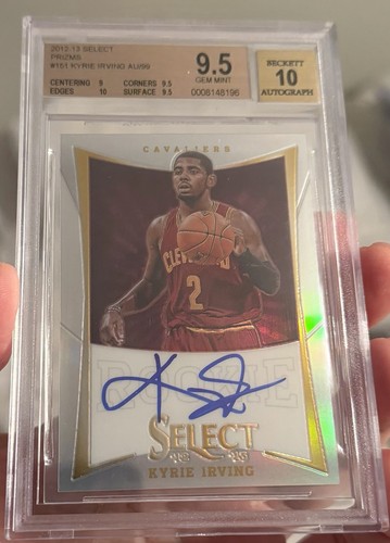 Kyrie Irving [Autograph Prizm] #151 2012 Panini Select card