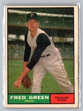 1961 Topps #181 Fred Green