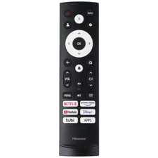 Hisense Remote Control (ERF3AF90H) Netflix/Prime/YouTube/Disney+/Tubi - Black