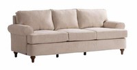 Eleganter 3-Sitzer Sofa In Beige – Komfortabel Und Modern FüR Ihr Wohnzimmer