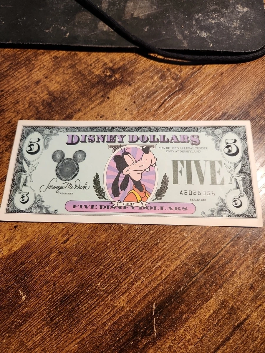 Disney Dollars 1987 for sale | eBay