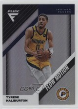 2022-23 Panini Flux Flow Motion Silver Prizm Tyrese Haliburton #16 0o2s