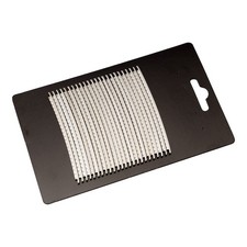 Pro 2,4 mm Gitarren Edelstahl Bunddraht Medium Set 24 St&uuml;ck chrom