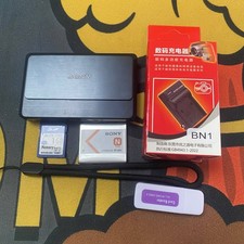 Sony Cyber-Shot DSC-TX9/TX9C Black Vintage Digital Camera 12.2MP 4x Zoom English