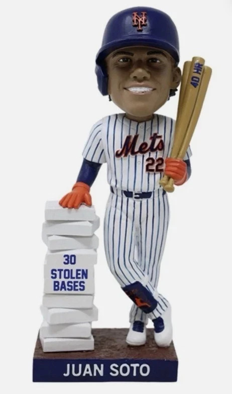 Juan Soto Bobblehead NY Mets 40/30 Club Citi Field 2026 SGA 4/11