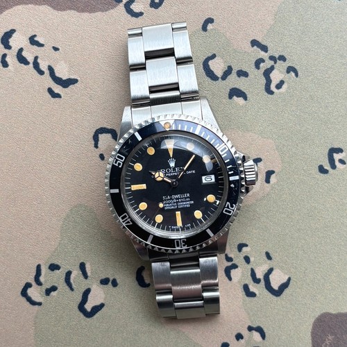 1978 Rolex Sea-Dweller 1665 Great White Rail Dial