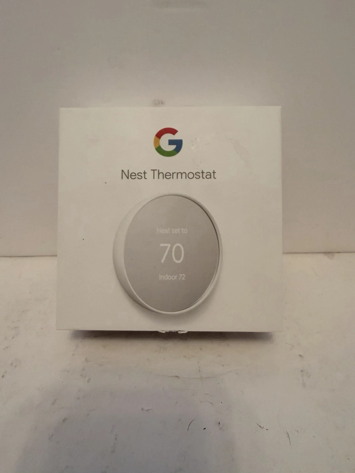 Google Nest Smart Thermostat, Snow - GA01334-US
Opens in a new window or tab