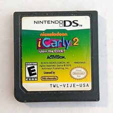 iCarly 2: iJoin the Click Nintendo DS 2010 Tested Working Cartridge