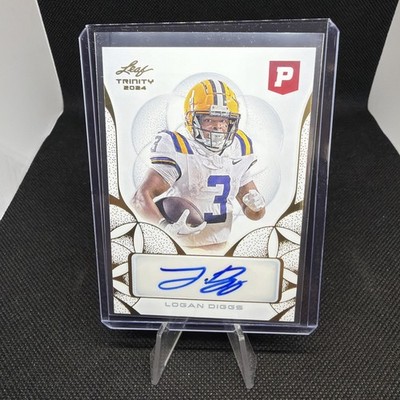 Leaf Trinity 2024 Logan Diggs Autograph LSU / Ole Miss / Notre Dame Football