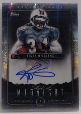 2024 TOPPS STROKE OF MIDNIGHT RICKY WILLIAMS AUTO #SMA-RWI DOLPHINS MSK