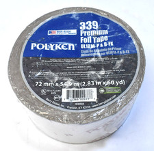 Polyken 339 Premium Foil Tape Cold Weather 2.83" x 60yd UL181A-P  B-FX