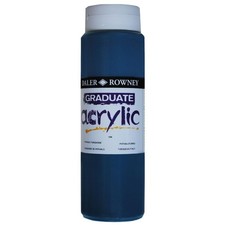 Daler Rowney 123500154 Graduate Acrylic Paint 500ml Phthalo Turquoise