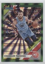 2019-20 Panini Donruss Holo Green Laser 11/99 Chandler Parsons #104 0c6