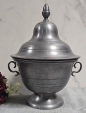 Soupière ancienne en étain