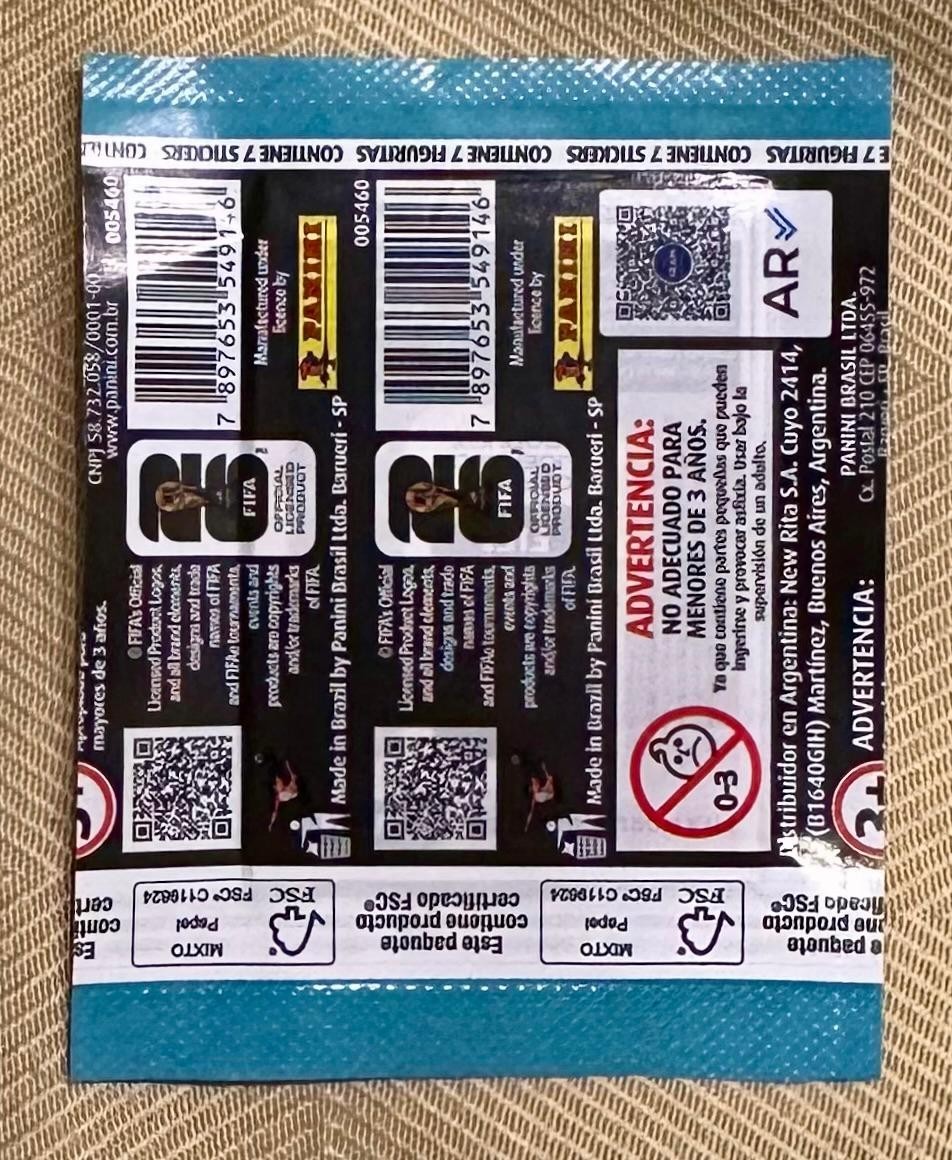Panini FIFA World Cup 2026 Display Box ( 104) LATAM view 7