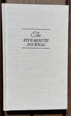 NEW The Five-Minute Journal Guided Alex Ikonn UJ Ramdas HC Intelligent Change