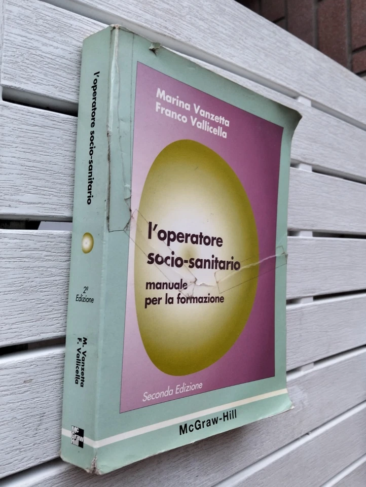 L'operatore socio sanitario Manuale Vanzetta Vallicella 2002 copertina strappata - Immagine 2 di 4